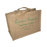 Jute Shopping Tote